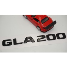Dk Benz Gla 200 Bagaj Parlak Siyah Abs 3m 3D Yazı Logo
