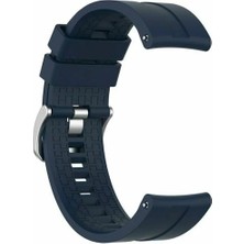 Basias Amazfit Gtr 3 / Amazfit Gtr 3 Pro Uyumlu Silikon Kordon Kayış 22MM