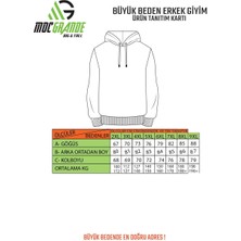 Mocgrande Büyük Beden Selanik V Yaka Classic Sweat 23201 Bordo