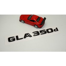 Dk Benz Gla 350D Bagaj Parlak Siyah Abs 3m 3D Yazı Logo