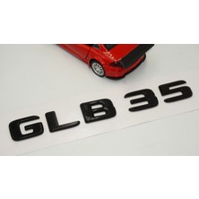 Dk Benz Glb 35 Bagaj Parlak Siyah Abs 3m 3D Yazı Logo