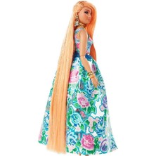 Barbie HHN14 Barbie Extra Fancy - Çiçekli Kostümlü Bebek