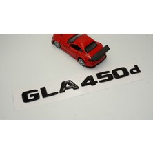 Dk Benz Gla 450D Bagaj Parlak Siyah Abs 3m 3D Yazı Logo