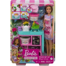 Barbie GTN58 Barbie Çiçekçi Bebek ve Oyun Seti