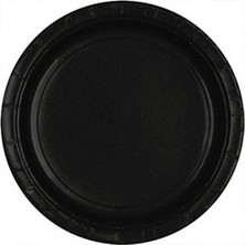 Balonevi TMT7071 Siyah, 8 Adet Tabak 23 cm