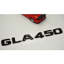 Dk Benz Gla 450 Bagaj Parlak Siyah Abs 3m 3D Yazı Logo