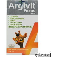 Argivit Focus 30 Tablet