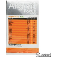 Argivit Focus 30 Tablet