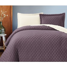 Washed Soft Çift Renkli Battal Boy Yatak Örtüsü Seti * Yatak Örtüsü 260 x 240 cm