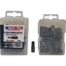 Bay-Tec Tork Otomotiv Bits Ucu Kısa T30-10X30 mm (20 Adet) MU2082