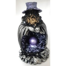 Seçilir Şelale Akışlı Büyücü Temalı Dekoratif  Konik Tütsülük Biblosu Model 01