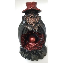 Seçilir Şelale Akışlı Büyücü Temalı Dekoratif  Konik Tütsülük Biblosu Model 03