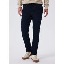 Lee Cooper Jack Normal Bel Dar Kesim Dar Paça Mavi Erkek Jean Pantolon