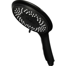 Banbanyo Home 5 Fonksiyonlu Matteblack&white Duş Başlığı