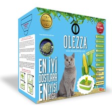 Olezza Tuvalete Dökülebilir Mısır Koçanı Kedi Kumu 8 lt