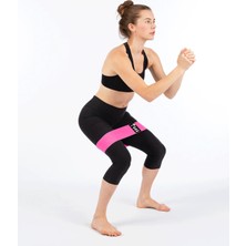 Pilates Lastiği Squad Bandı Orta Sert Squat Bant Fitness Kalça Egzersizi Direnç Bandı Lastiği Loop