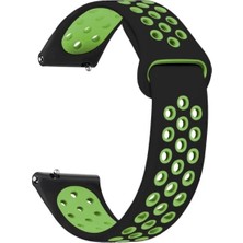 Basias Amazfit Gtr 3 / Amazfit Gtr 3 Pro Uyumlu Delikli Nike Silikon Kordon (22MM)