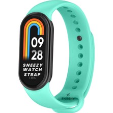 Sneezy Mi Band 8 Ile Uyumlu Purelux Soft Silikon Kordon