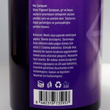 Ms Kalsedon Pro Silverpigment Mor Canlılık Dolgunluk Şampuanı 550ML