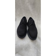 Burç - Nubuk Deri Erkek Casual Ayakkabı - Siyah - 41 - ST02731-13948