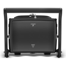 Karaca Gastro Grill Glass Premium Cam Üst Yüzey, Yanmaz Yapışmaz, Yıkanabilir Tost Makinesi 2400W