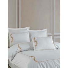 Yeni Sezon Çeyizlik  %100 Cotton Urban&chic Mısha Gold Çift Kişilik Nevresim Takımı 6 Parça "kutulu"