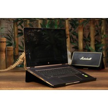 Dione Store Siyah Tüm Modellerle Uyumlu Metal Notebook Laptop Standı Yükseltici Altlık