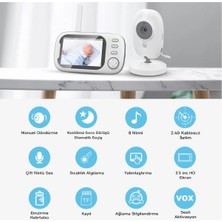 Blic Gece Görüş 1mp Full Hd Tf Kart Girişli Wi-Fi 2.4g Monitörlü Akıllı Kamera BLM35