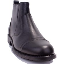 Hammer Jack 10216740 Siyah Cilt Ortopedik Günlük Deri Erkek Bot