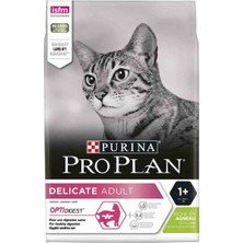 Pro Plan Delicate Hassas ve Seçici Yetişkin Kediler Için Kuzu Etli Kedi Maması 3 kg