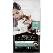 Pro Plan Liveclear Hindi Etli Yavru Kedi Maması 1,4 kg