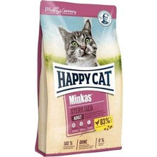 Happy Cat Minkas Sterilised Tavuklu Kısırlaştırılmış Yetişkin Kedi Maması 10 kg