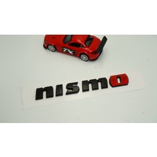 Dk Nissan Nismo Bagaj 3m 3D Siyah Metal Logo Amblem