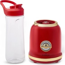 Karaca Retro Personal Kişisel Smoothie Blender Kırmızı