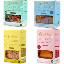 Organik Bahçe Bebek Ek Gıda Avantaj Seti + 6 Ay 4 Kutu 800 gr