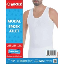 Yıldız Erkek Modal Askılı Atlet 71/74 - 6 Adet