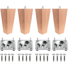 Turan Ahşap Koltuk Ayağı-Baza Ayağı-Piramit Ayak