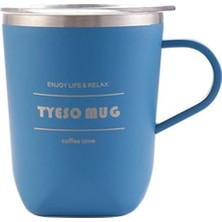 Tyeso Cubic Mug Vakumlu Paslanmaz Çelik  Termal Kapaklı 300ML