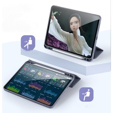 Jingyi IPad PRO2020/21(12,9 Inç), Akıllı Kapak Otomatik Uyandırma/uyku (Gri) ile Uyumlu Kılıf (Yurt Dışından)