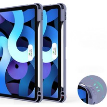 Jingyi IPad Pro(11 Inç)/ıpad Air4(10.9 Inç) ile Uyumlu Kılıf, Yumuşak Tpu Kapaklı Üç Katlı Stand ve Kalem Tutucu, Otomatik Uyandırma/uyku, Koyu Yeşil (Yurt Dışından)