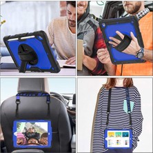 Jingyi Wekity iPad 9/8/7 Gen Cover 10,2 Inç, 360 Derece Dönebilen Standlı Tam Gövde Alt Kapak, Kalem Tutucu, Ekran Koruyucu (Yurt Dışından)