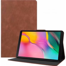 Jingyi Galaxy Tab A 10.1 Kılıfı Için 2019 Model T510 T515, 10.1" Galaxy Tab A Tablet Için Ince Hafif Stand Kılıfı SM-T510 SM-T515 - Kahverengi (Yurt Dışından)