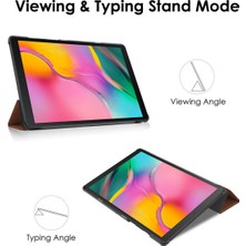 Jingyi 10,4 Inç (SM-T500 T505 ), 10,4 Inç Samsung Tab A7 Tablet 2020 Için Koruyucu Stand Kılıfı Sert Kılıf Kapağı - Siyah (Yurt Dışından)