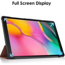 Jingyi 10,4 Inç (SM-T500 T505 ), 10,4 Inç Samsung Tab A7 Tablet 2020 Için Koruyucu Stand Kılıfı Sert Kılıf Kapağı - Siyah (Yurt Dışından)