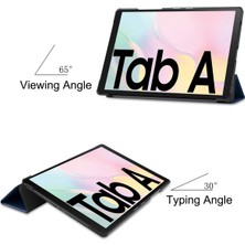 Jingyi Samsung Tab A7 Kılıf 10.5" (SM-T500 T505), 10.5" Samsung Tab A7 Tablet 2020 Için Koruyucu Stand Kılıfı Sert Kabuk Kılıf Koyu Mavi (Yurt Dışından)