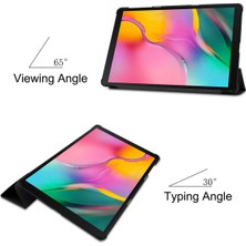 Jingyi Galaxy Tab A 10.1 Kılıfı Için 2019 Model T510 T515, 10.1" Galaxy Tab A Tablet SM-T510 SM-T515 Için Ince Hafif Stand Kılıfı 2019'DA Piyasaya Sürüldü - Bordo (Yurt Dışından)