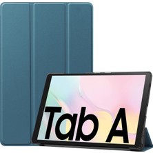 Jingyi Samsung Tab A7 Kılıf 10.5" (SM-T500 T505), 10.5" Samsung Tab A7 Tablet 2020 Için Koruyucu Standlı Kılıf Sert Kabuk Kılıf Koyu Yeşil (Yurt Dışından)