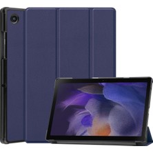 Jingyi Samsung Galaxy Tab A8 10,5" 2022 Modelleri (SM-X200/X205), Tablet Kılıfı, Otomatik Uyandırma/uyku, Koyu Mavi (Yurt Dışından)