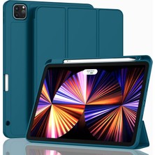 Jingyi Yeni iPad Pro 11 Inç Kılıf 2021(3. NESIL)/2020(2. Nesil), Kalem Tutuculu, Akıllı iPad Kılıfı [touch Id ve Otomatik Uyandırma/uyku Desteği], Otomatik 2. Nesil Kalem Şarjı (Turuncu) (Yurt Dışından)