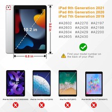 Jingyi iPad 9. / 8. / 7. Nesil (2021/2020/2019) 10,2 Inç - [köşe Koruması] Cepli ve Kalem Tutuculu Çok Açılı Görüntüleme Standı Kapağı, Otomatik Uyku Uyandırma, Blooming Hibiscus (Yurt Dışından)